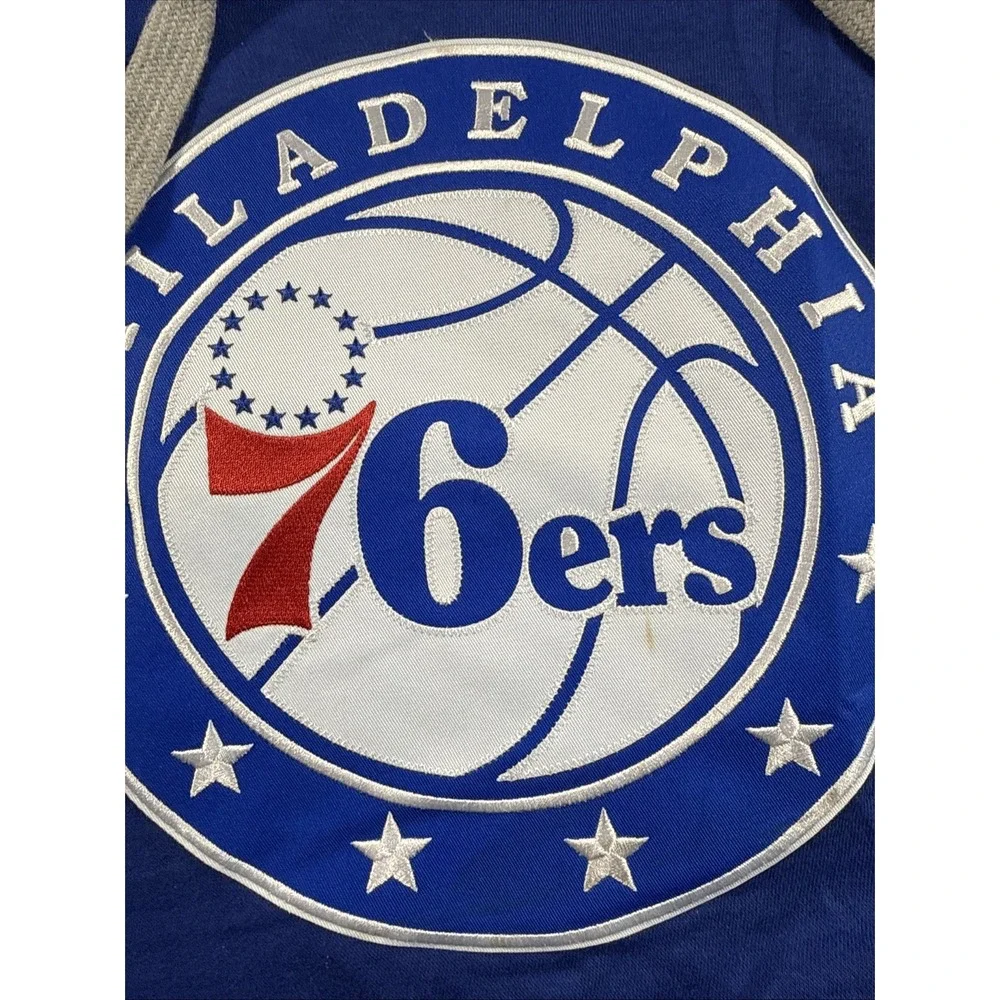PHILADELPHIA 76ERS Hoodie Large, Antigua